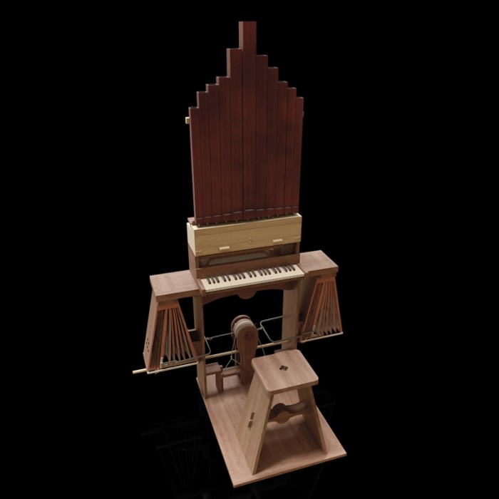 Giugno 2019: Il genio di Leonardo rivive nel grande organo continuo