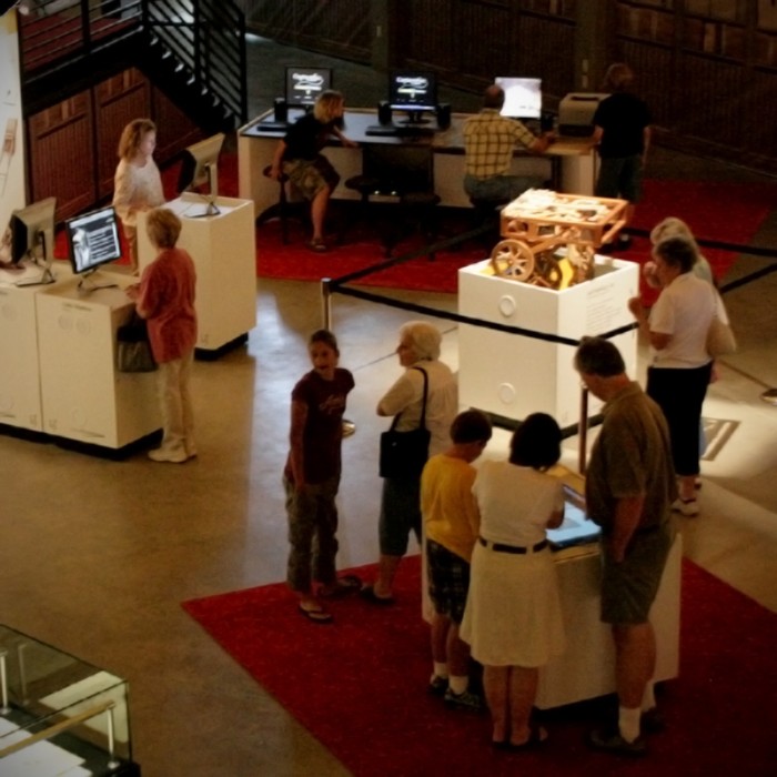 September 2007: Virtual Codex Atlanticus, Wichita (USA)