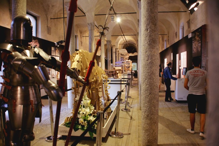 The exhibition in the castle chambers