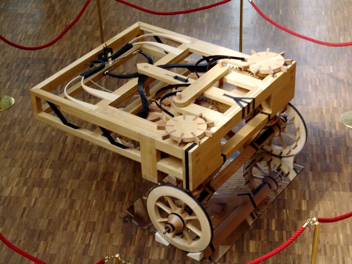Da Vinci's Self-Propelling Cart